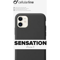 Maska za mobitel CELLULARLINE za iPhone 11 sensation crna