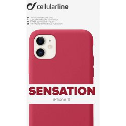 Maska za mobitel CELLULARLINE za iPHONE 11 sensation crvena