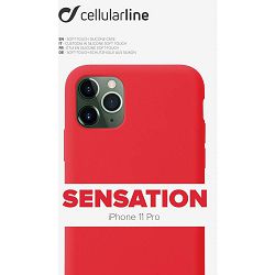 Maska za mobitel CELLULARLINE za iPHONE 11 PRO sensation crvena