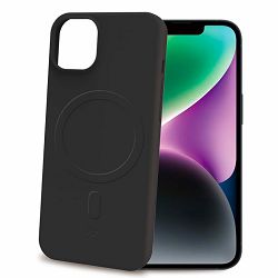 Maska za mobitel CELLY za iPhone 15, CROMO MAGSAFE crna