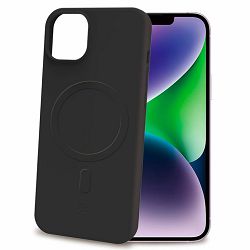 Maska za mobitel CELLY za iPhone 15 Plus, CROMO MAGSAFE crna