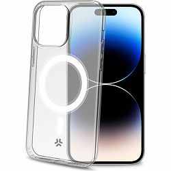 Maska za mobitel CELLY za iPhone 15 Pro, MAGSAFE prozirna