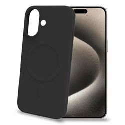 Maska za mobitel CELLY za IPHONE 16, Chromo magsafe, crna