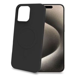 Maska za mobitel CELLY za iPhone 16 PRO MAX, Chromo magsafe, crna