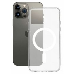 Maska za mobitel KSIX za iPHONE 14 Pro, Flex Magcharge prozirna 