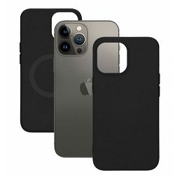 Maska za mobitel KSIX za iPHONE 14 Pro, prsten, MagCharge crna