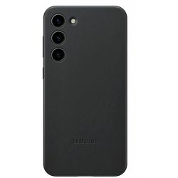 Maska za mobitel SAMSUNG S23+, EF-VS916LBEGWW, kožna crna