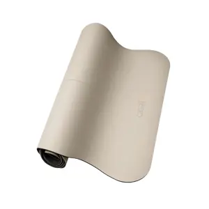 Mata CASALL Yoga Mat Grip & Cushion III Scallop 5mm kolor piaskowy - TU