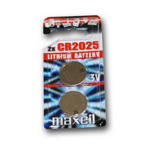 Maxell lit. dugm. baterija CR2025, 2 kom