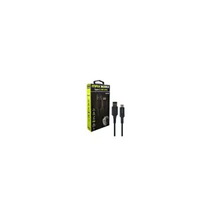 MAXMOBILE DATA KABEL USB 2.0 TYPE C UDC3028 KEVLAR crna QC 3A 1m