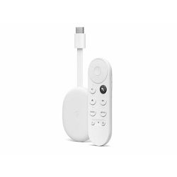 Media player GOOGLE CHROMECAST 4K HDR Google TV 4K, UHD, HDMI, WiFi, BT bijeli