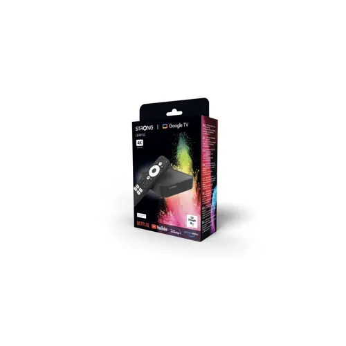 Media Player STRONG LEAP-S3, Google TV box, Android 11, 4K UHD TV box, Quad Core Cortex-A35, 2.0 GHz, Wi-Fi, Bluetooth