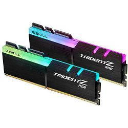 Memorija G.SKILL Trident Z RGB F4-3200C16D-32GTZR (DDR4, kit, 32 GB: 2 x 16 GB, DIMM 288-pin, 3200 MHz / PC4-25600, unbuffered)