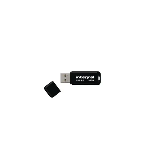 Memorija USB 2.0 FLASH DRIVE, 32 GB, INTEGRAL, crni