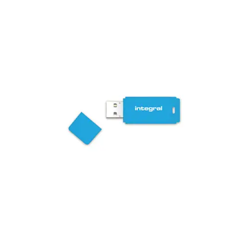 Memorija USB 2.0 FLASH DRIVE, 32 GB, INTEGRAL NEON, plavi