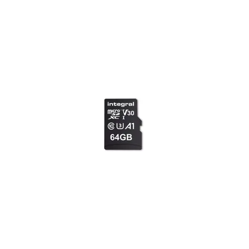 Memorijska kartica INTEGRAL Premium High Speed, micro SDHC/XC, 64GB, V30 UHS-I U3