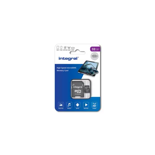 Memorijska kartica INTEGRAL UltimaPro 40MB, micro SDHC, 32GB, A1 Class 10 UHS-I