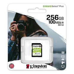 Memorijska kartica KINGSTON 256GB Canvas Select Plus 100R