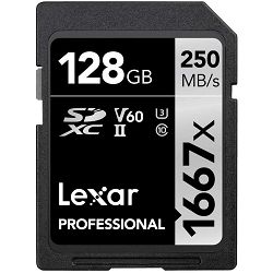 Memorijska kartica LEXAR 128GB Lexar® Professional 1667x SDXC™ UHS-II cards