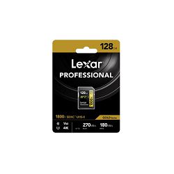 Memorijska kartica LEXAR 128GB Professional 1800x SDXC™ UHS-II cards, up to 270MB/s read 180MB/s write C10 V60 U3