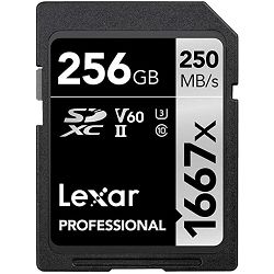 Memorijska kartica LEXAR 256GB Lexar® Professional 1667x SDXC™ UHS-II cards
