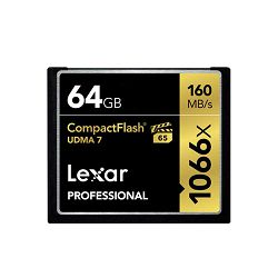 Memorijska kartica LEXAR 64GB Lexar® Professional 1066x CompactFlash® card