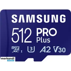 Memorijska kartica SAMSUNG 512GB, MicroSD, SDXC PRO Plus, Class 10