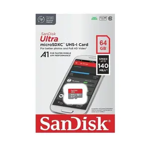 Memorijska kartica SANDISK MicroSDXC UHS-I 140MB/s 64GB