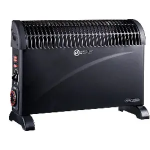 Mesko | Convector Heater with Timer and Turbo Fan | MS 7741b | Convection Heater | 2000 W | Number of power levels 3 | Suitable for rooms up to  m2 | Black
