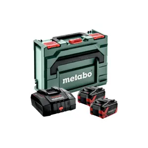 METABO AKUMULATOR 18V  8,0Ah LIHD XTREME 2szt. + ŁADOWARKA ASC 290 METABOX