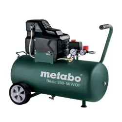 METABO. BASIC 280-50 W OF 230V 50L OIL-FREE COMPRESSOR