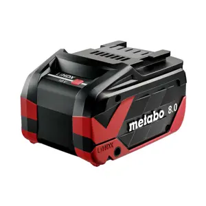 METABO Battery 18V 8.0Ah LiHD Xtreme