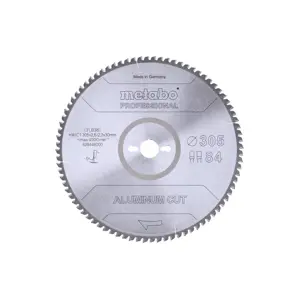Metabo Circular Saw Blade FZ/TZ 305x30x84z Alumini