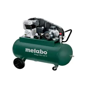 METABO. COMPRESSOR MEGA 350-100 D 400V 90L OIL