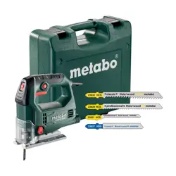 METABO. JIGSAW 450W STEB 65 QUICK + 20pcs. YOU're. SUITCASE...