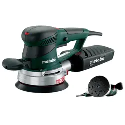 METABO. RANDOM ORBITAL SANDER SXE 450 TURBO TEC 350W 150mm, 2.8/6.2 mm