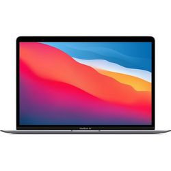 Laptop APPLE MacBook Air 13 (13.3", M1, 8C CPU, 7C GPU, 8GB RAM, 256GB SSD, ZEE, Space Grey) - MGN63ZE/A
