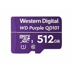 MicroSD kartica WD (512 GB, Purple, Ultra)