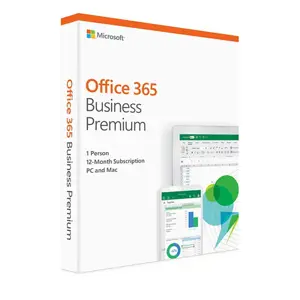 Microsoft Office 365 Business Premium Cro retail Medialess 1 g.