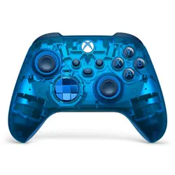 Microsoft Xbox Wireless Controller – Sky Cipher Special Edition Blue Bluetooth Gamepad Analogue / Digital Android, PC, Xbox One, Xbox Series S, Xbox Series X, iOS