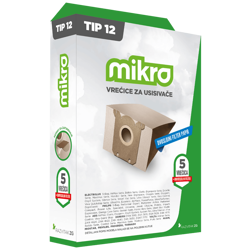 Mikro Vrećice za usisavače 5/1 Tip: 12 - 012.5.012