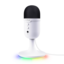 Mikrofon TRUST GXT 234W YUNIX, Streaming, USB, bijeli