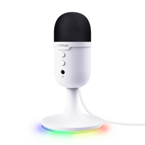 Mikrofon TRUST GXT 234W YUNIX, Streaming, USB, bijeli