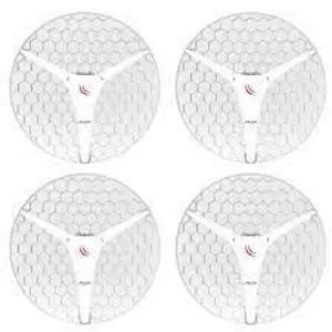 Mikrotik LHG XL 5 ac (4pcs) 867 Mbit/s White Power over Ethernet (PoE)