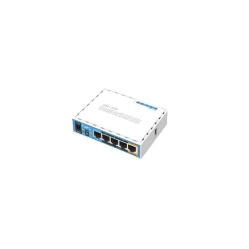 Bežični usmjerivač MIKROTIK RB952Ui-5ac2nD (802.11ac, 2.4/5.0 GHz, 867 Mbit/s, Ethernet LAN 10/100 Mbit/s, 5 RJ-45 portova, MU-MIMO, PoE in/out)