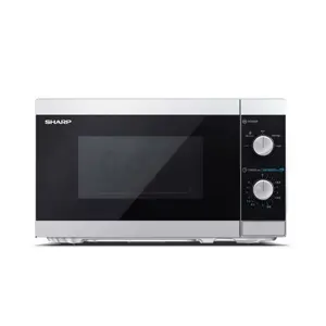Mikrovalna pećnica SHARP YC-MS01E-S-1 RASPRODAJA (oštećena ambalaža i kućište, nedostaju stiropori, uređaj ispravan)