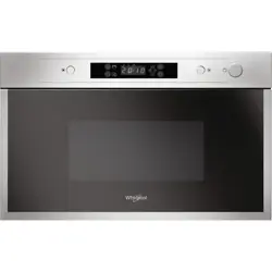 Mikrovalna pećnica WHIRLPOOL AMW 440/IX (ugradbena, solo, 22 L, 750 W) crno-srebrna