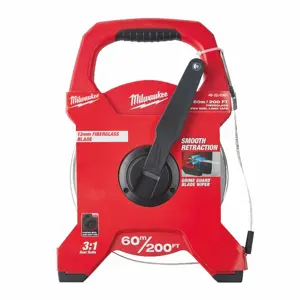 MILWAUKEE TAPE MEASURE FIBER 60m /200ft