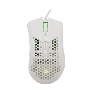 Miš BARACUDA BGM-032 CORAL 12.800 dpi bijeli