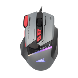 Miš BARACUDA BGM-047 MANTA 12.800 dpi sivi